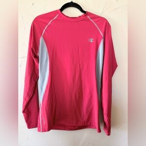 Champion Men’s Long Sleeve performance shirt -XLred NWOT